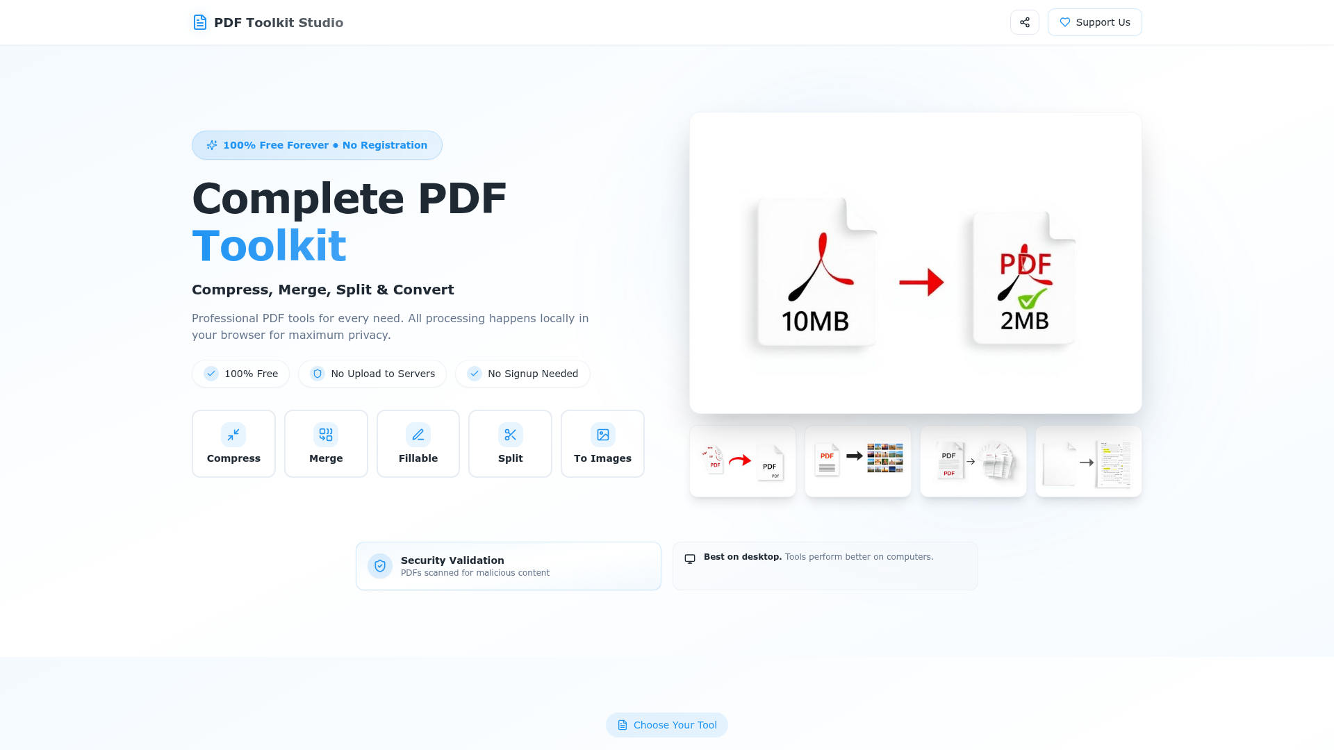 PDF Toolkit Studio preview